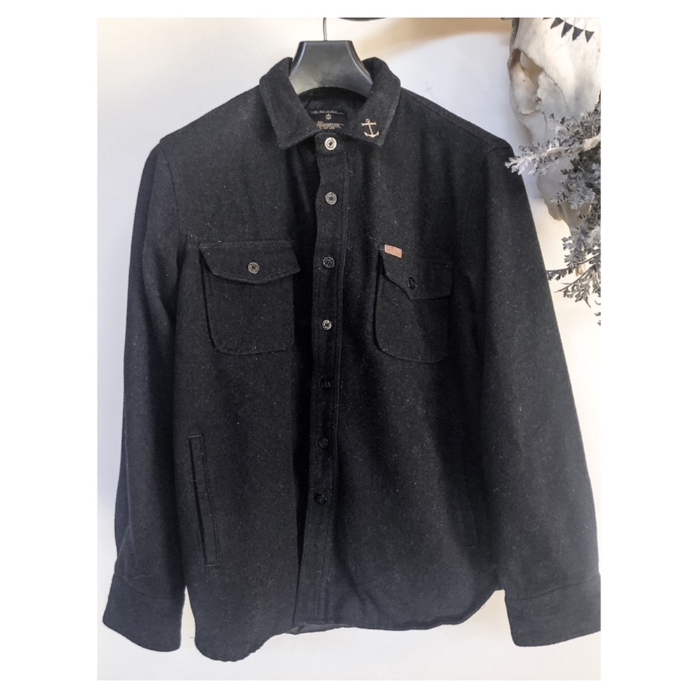 Dark Seas • Warm Button Down